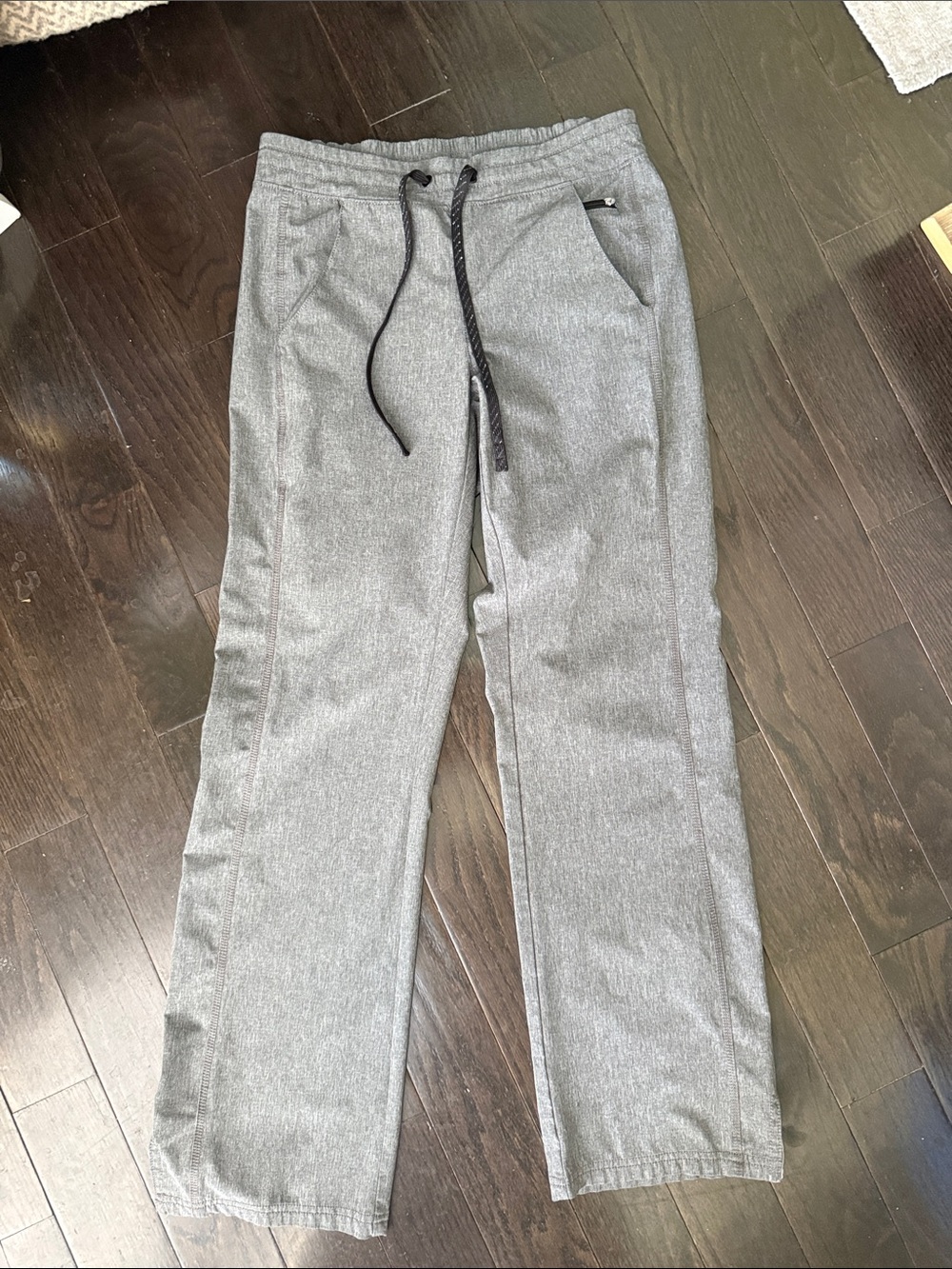 Women's Gray Drawstring Jogger Pants
